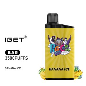 iGET BAR VAPE 3500 PUFF – BANANA ICE