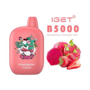 iGET B5000 VAPE 5000 PUFF – STRAWBERRY PITAYA